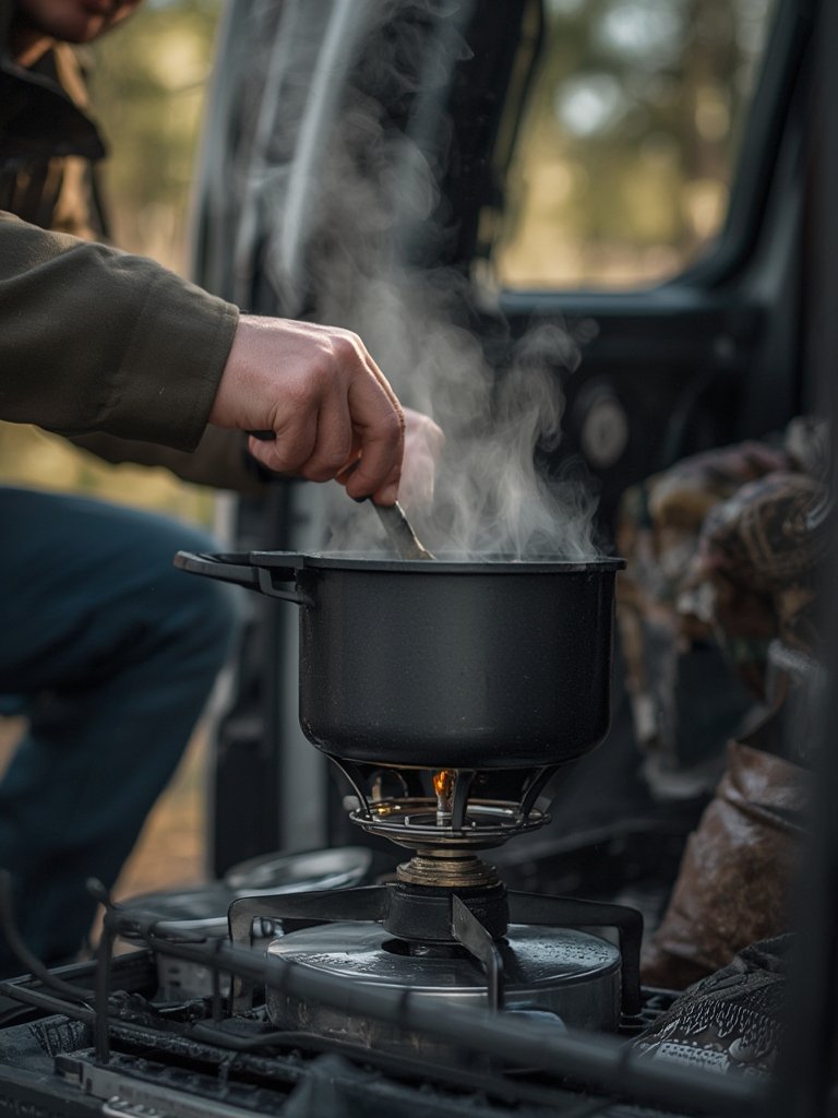camp stove for van life