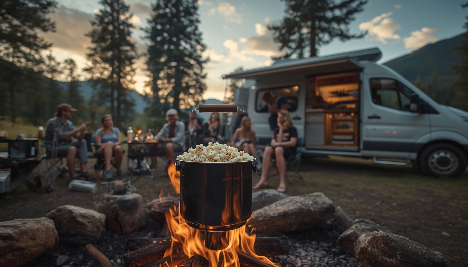 campfire popcorn popper product view