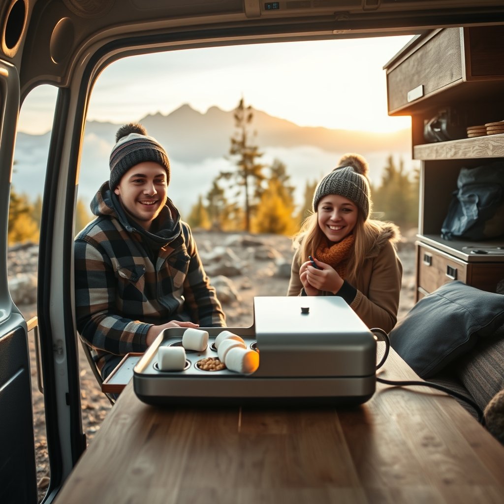 electric smores maker product view